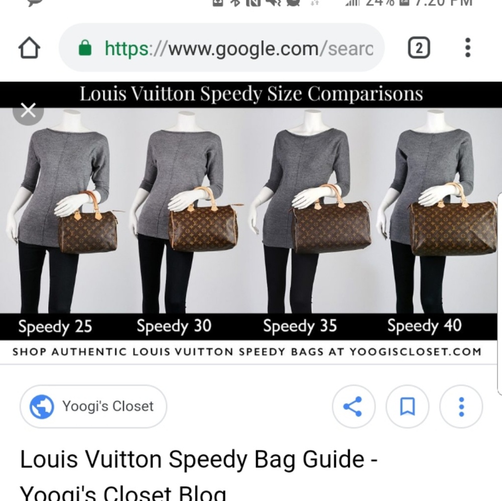 Traded LV Speedy 40 EUC - Picture 8 of 8